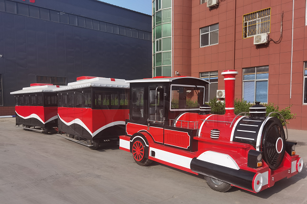 electric train ride for shopping mall